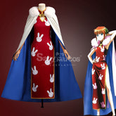 【In Stock】Anime Gintama Cosplay Kagura Red Rabbit Cheongsam Cosplay Costume